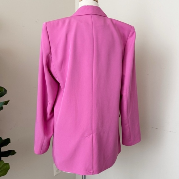 Pink Double-Breasted Blazer - Picture 2 of 4